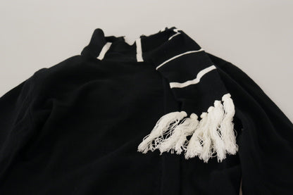 Dolce & Gabbana zwarte coltruien van kasjmier