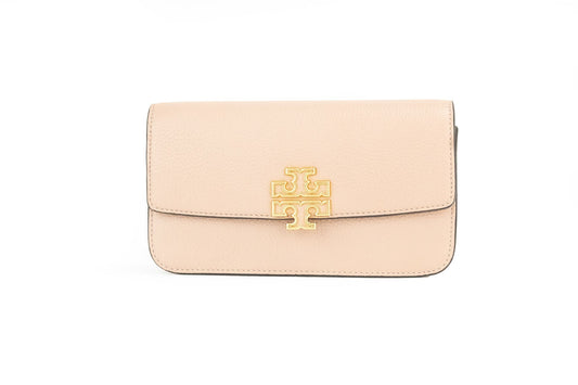 Tory Burch Britten Small Meadowsweet Lederen Ketting Crossbody Tas