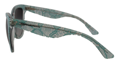 Lunettes de soleil rondes en acétate et cristal Dolce & Gabbana DG4190