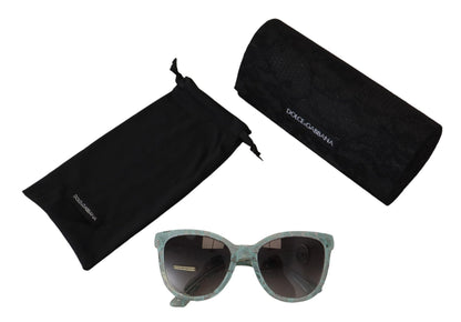 Lunettes de soleil rondes en acétate et cristal Dolce & Gabbana DG4190