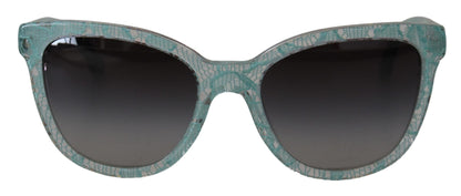 Lunettes de soleil rondes en acétate et cristal Dolce & Gabbana DG4190