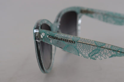 Lunettes de soleil rondes en acétate et cristal Dolce & Gabbana DG4190