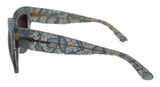 Dolce & Gabbana DG4231 Lunettes de soleil en dentelle bleue