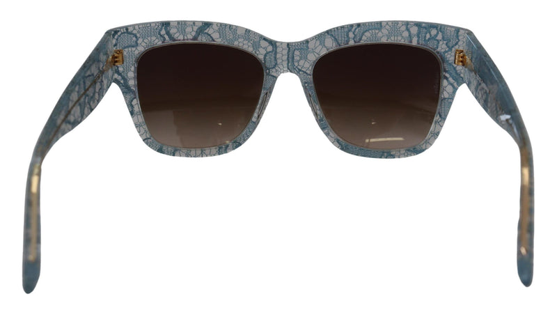 Dolce & Gabbana DG4231 Lunettes de soleil en dentelle bleue