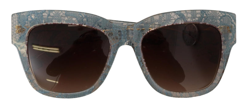 Dolce & Gabbana DG4231 Lunettes de soleil en dentelle bleue