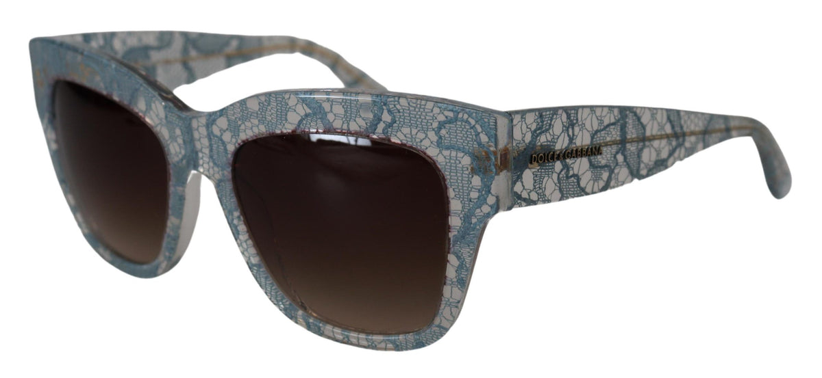 Dolce & Gabbana DG4231 Lunettes de soleil en dentelle bleue