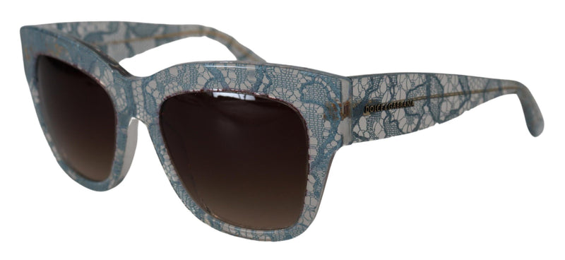 Dolce & Gabbana DG4231 Lunettes de soleil en dentelle bleue