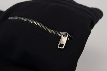 Shorts cargo en coton noir de Dolce & Gabbana