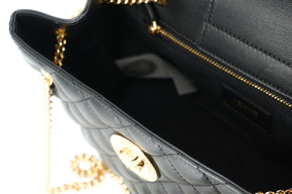 Versace Elegante Quilted Nappa Lederen Tas