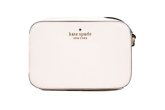 Kate Spade Staci Mini Lichtroze Saffiano Lederen Camera Bag Crossbody Handtas