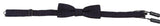 Nœud papillon ajustable en soie à motif bleu Dolce &amp; Gabbana