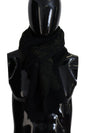 Foulard châle en maille noire et verte Dolce & Gabbana pour homme