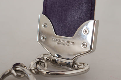 Bandoulière en métal à appliqués floraux multicolores Dolce & Gabbana