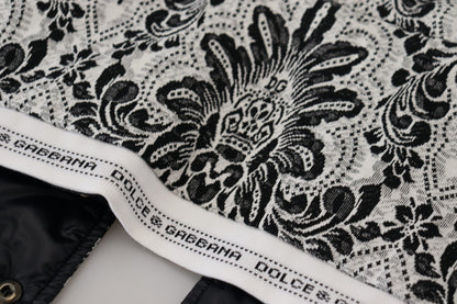 Dolce & Gabbana Chapeau en coton à imprimé floral blanc, taille unique