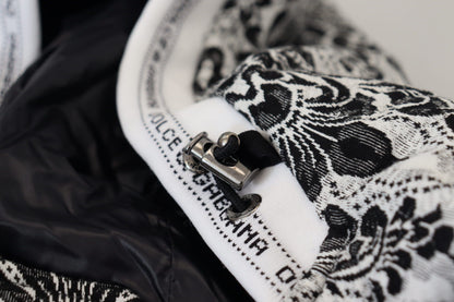 Dolce & Gabbana Chapeau en coton à imprimé floral blanc, taille unique