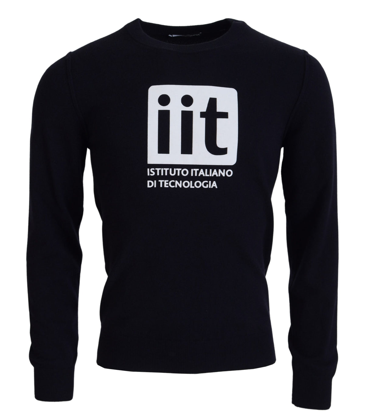 Pull en cachemire bleu IIT de Dolce & Gabbana
