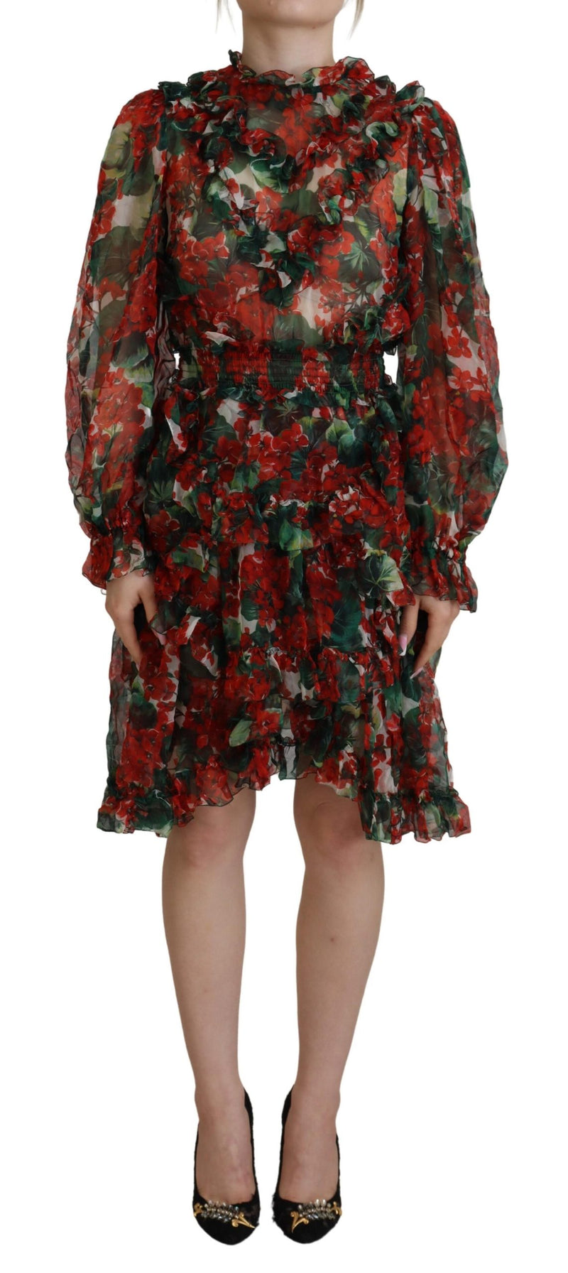 Robe A-line Genêt Multicolore Dolce & Gabbana