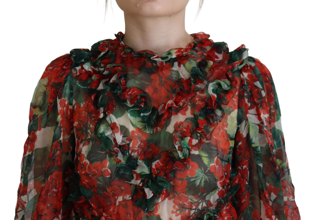 Robe A-line Genêt Multicolore Dolce & Gabbana