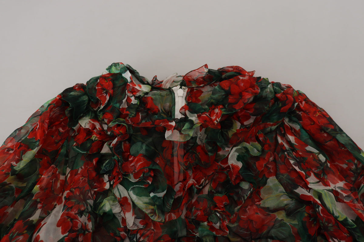 Robe A-line Genêt Multicolore Dolce & Gabbana