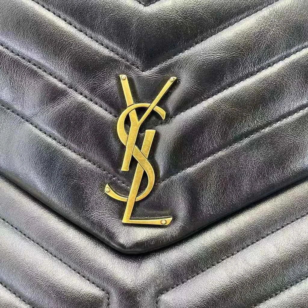 Sac bandoulière Loulou Saint Laurent en cuir