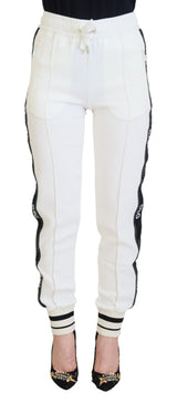 Dolce & Gabbana White DG Logo Sweatpants