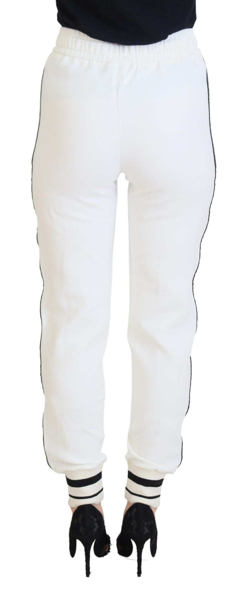 Dolce & Gabbana White DG Logo Sweatpants