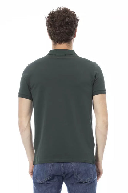 Baldinini Trend Groene Katoenen Polo Shirt voor Heren