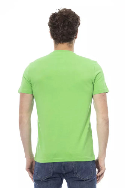 Baldinini Trend Groen Katoenen Heren T-Shirt