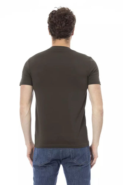 Baldinini Trend Groen Katoenen Heren T-Shirt