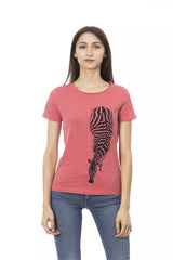 Trussardi Action T-Shirt Femme Multicolore en Coton