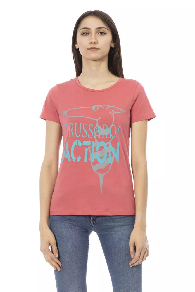 Trussardi Action T-Shirt Multicolore Femme - Chic et Polyvalent