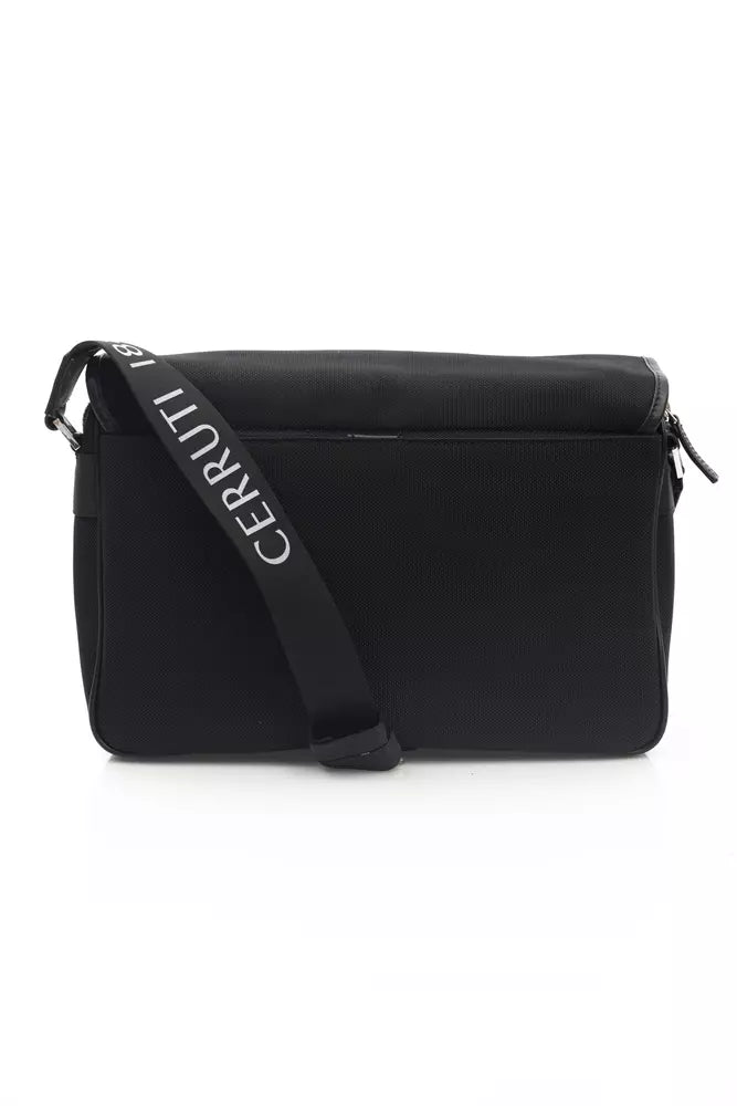 Sac bandoulière Cerruti 1881 en nylon noir pour femme