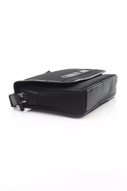 Sac bandoulière Cerruti 1881 en nylon noir pour femme