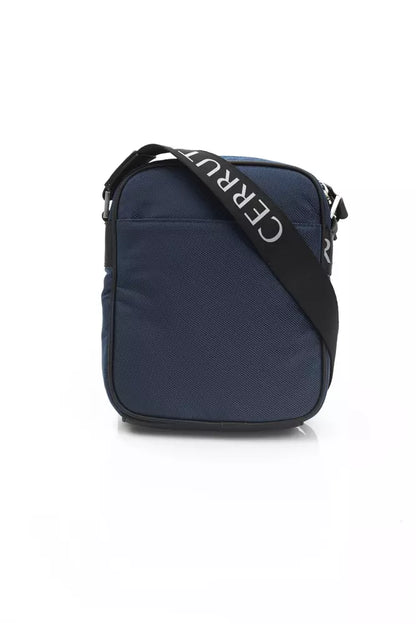 Sac bandoulière Cerruti 1881 en cuir bleu pour femme