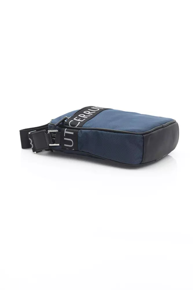 Sac bandoulière Cerruti 1881 en cuir bleu pour femme