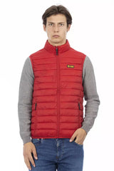 Ciesse Outdoor Veste sans manches rouge en polyester pour homme