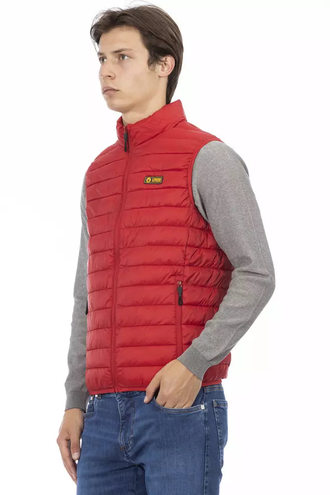 Ciesse Outdoor Veste sans manches rouge en polyester pour homme