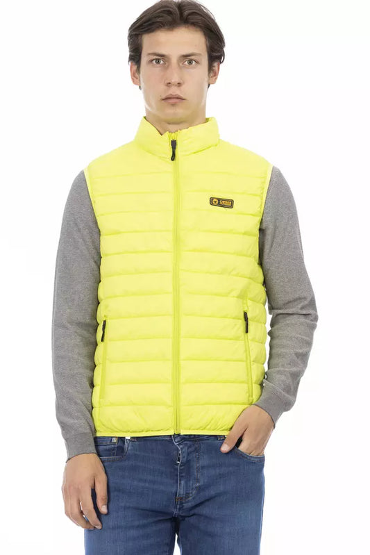 Veste sans manches pour homme en polyester jaune de la marque Ciesse Outdoor.
