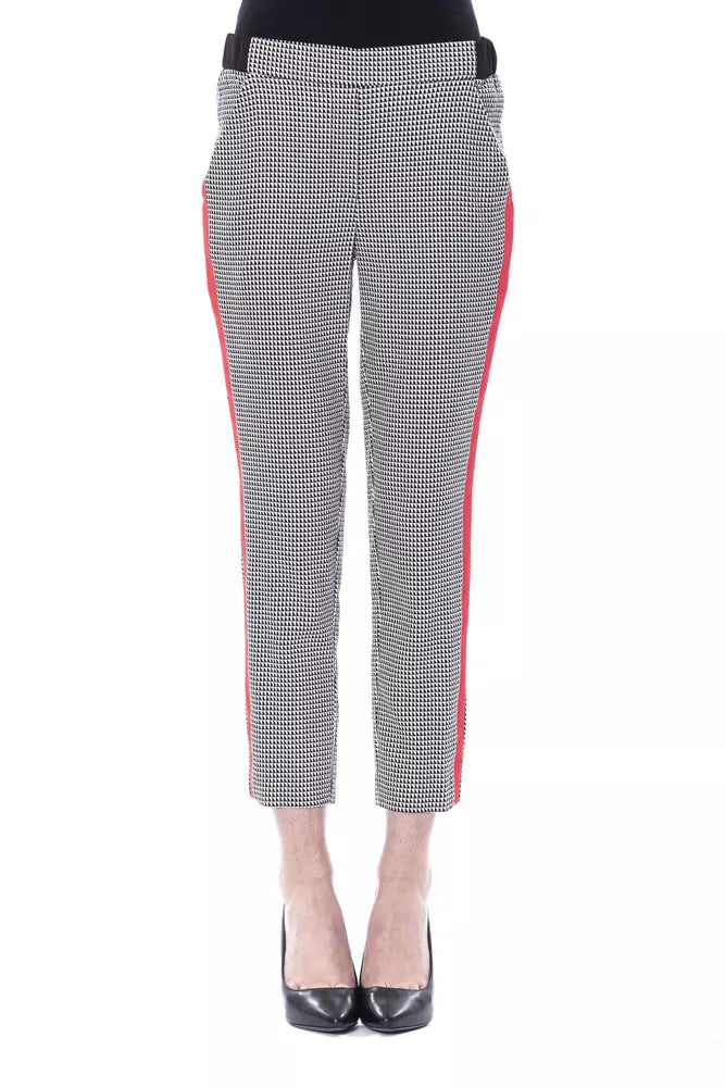 Pantalon noir en viscose pour femme de BYBLOS