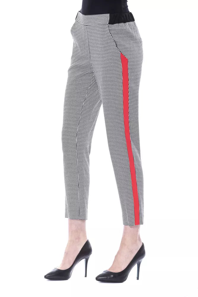 Pantalon noir en viscose pour femme de BYBLOS