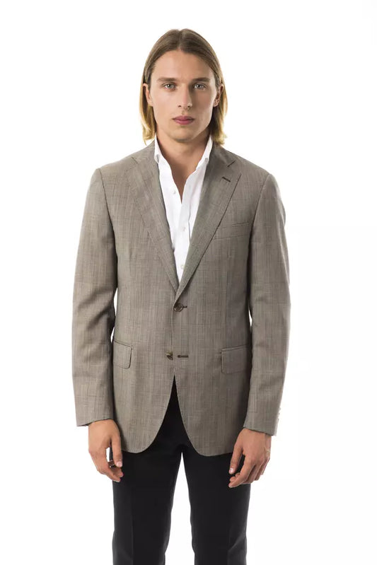 Blazer en laine grise pour homme de Uominitaliani