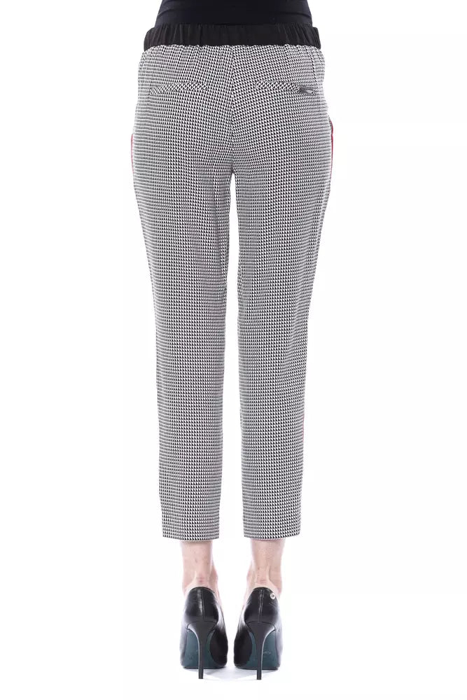 Pantalon noir en viscose pour femme de BYBLOS