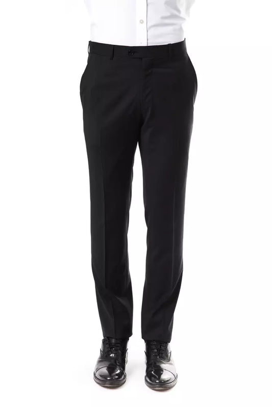 Pantalon en laine grise pour homme Uominitaliani