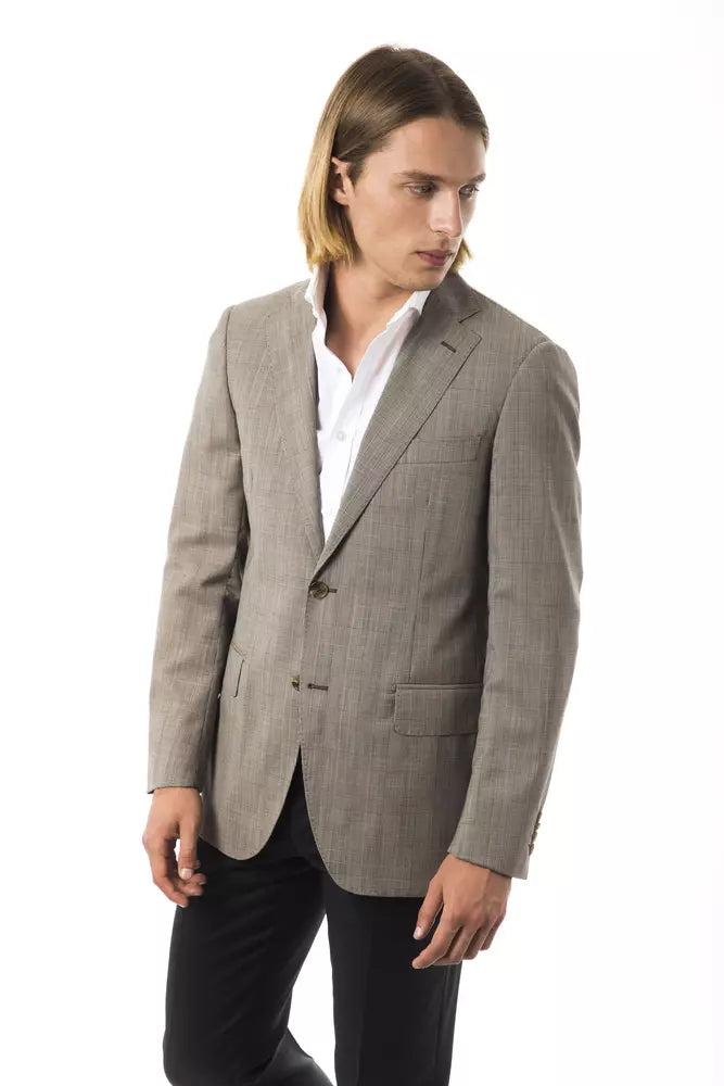 Blazer en laine grise pour homme de Uominitaliani
