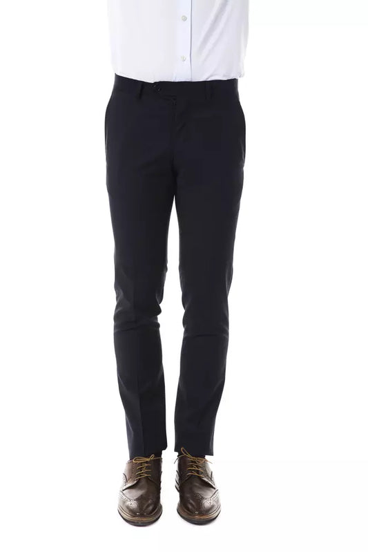Pantalon en laine grise pour homme Uominitaliani