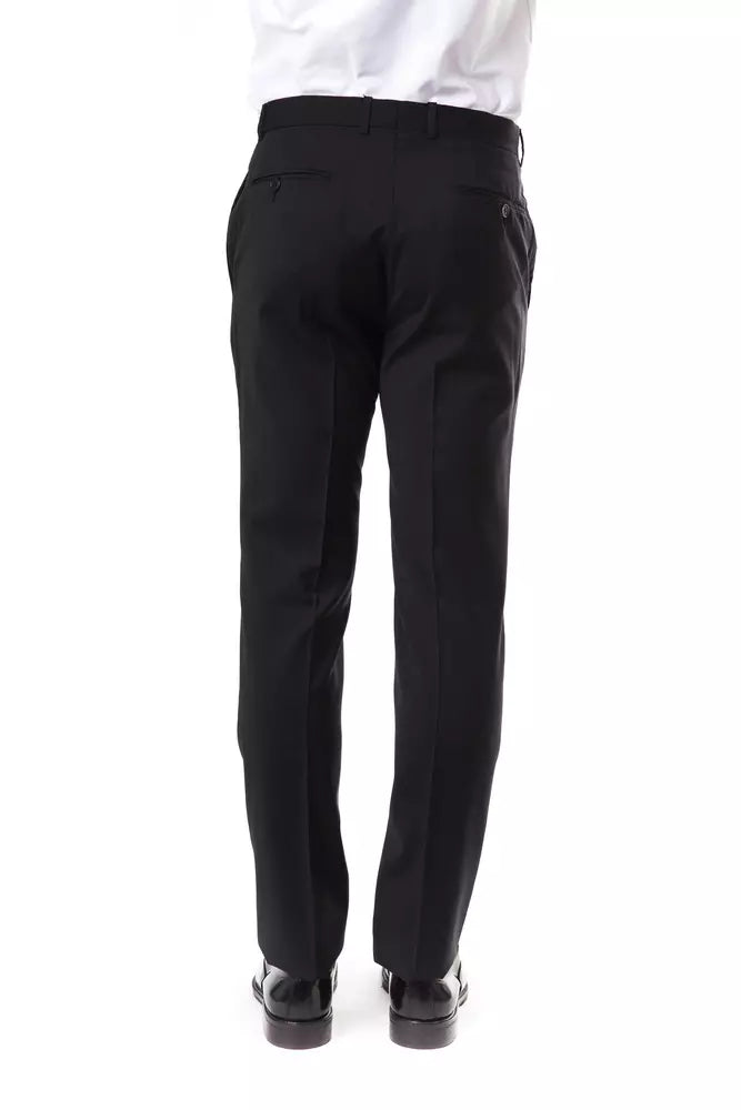 Pantalon en laine grise pour homme Uominitaliani