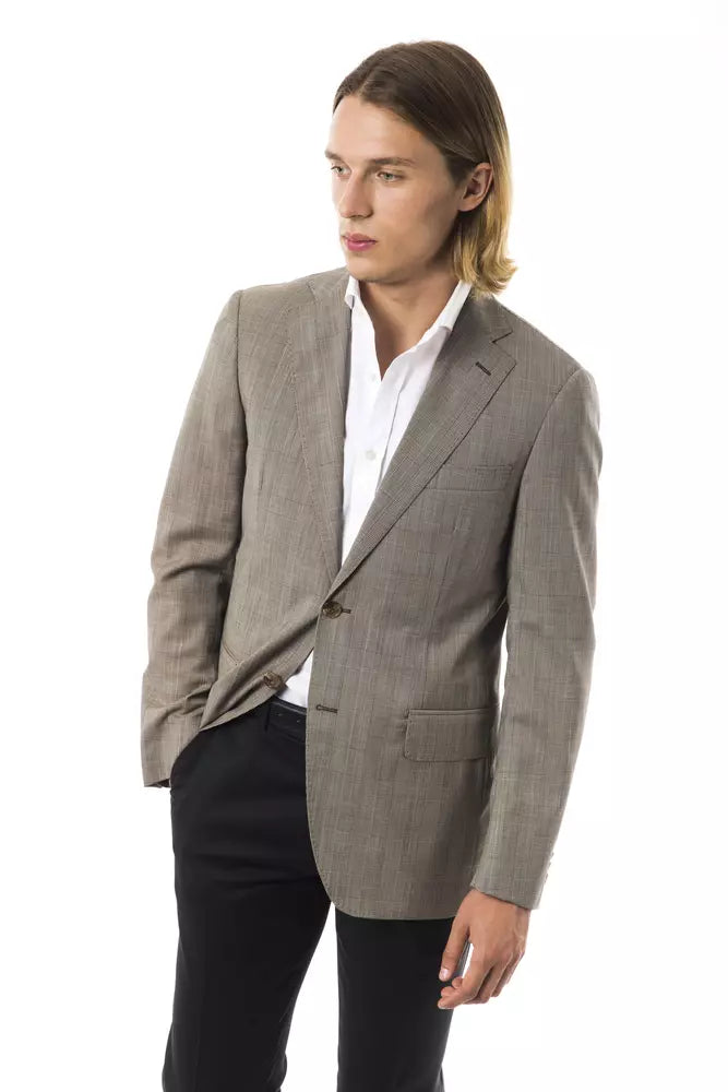Blazer en laine grise pour homme de Uominitaliani