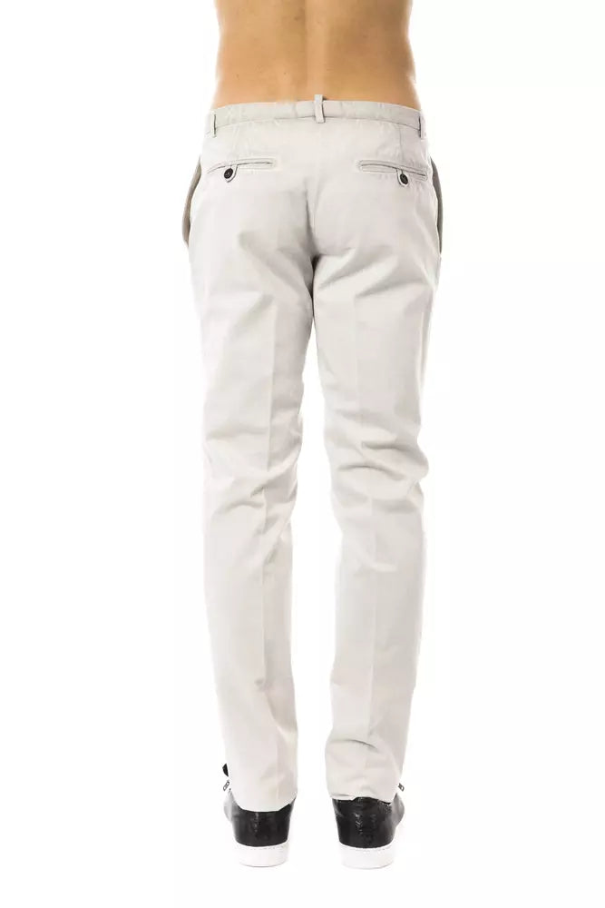 Pantalon homme en coton gris Uominitaliani