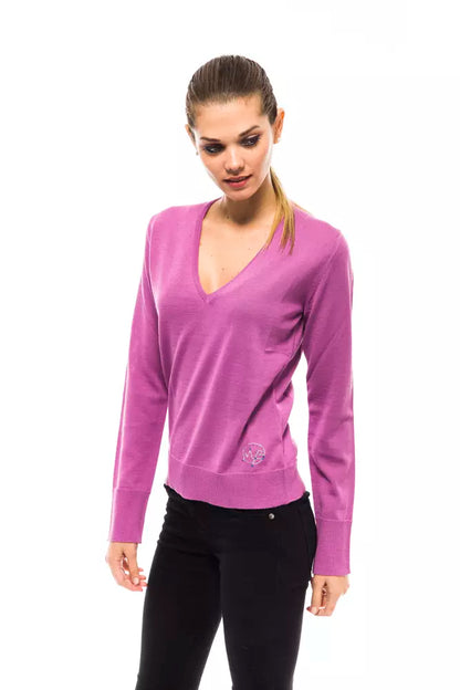Pull en laine multicolore Montana Blu pour femme