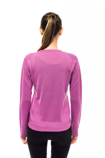 Pull en laine multicolore Montana Blu pour femme